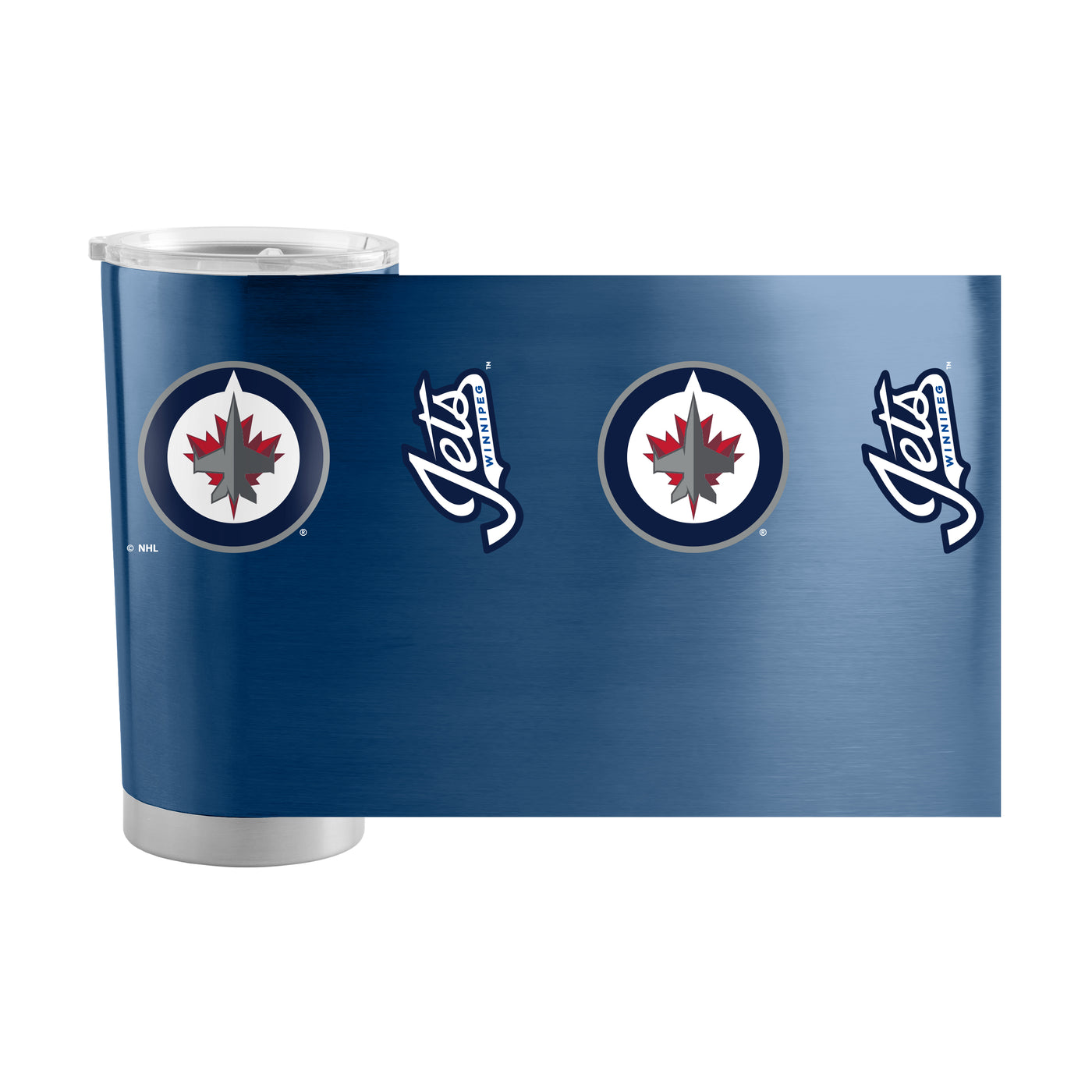 Winnipeg Jets 20oz Gameday Stainless Steel Tumbler - Logo Brands