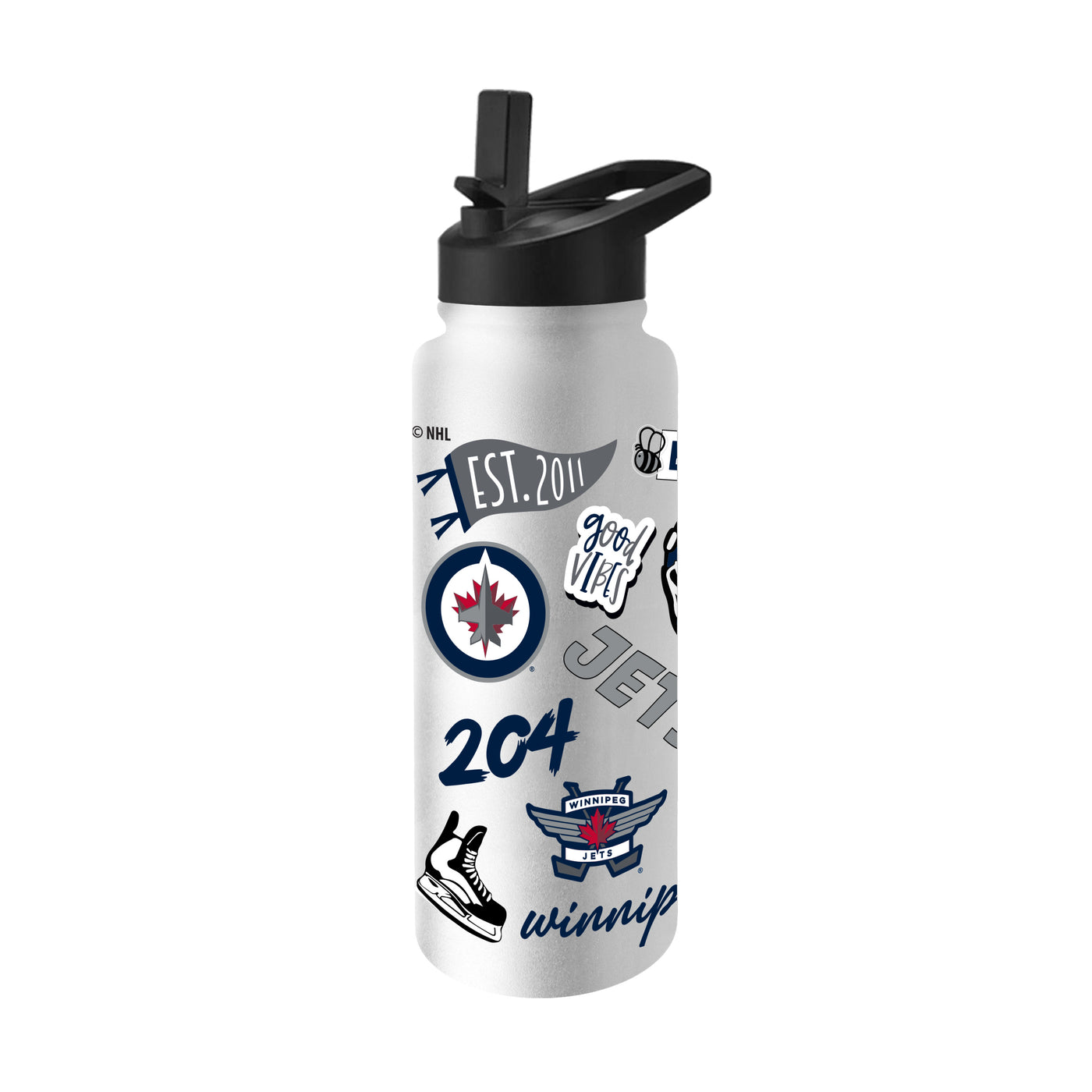 Winnipeg Jets 34oz Native Quencher Bottle