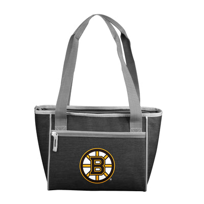 Boston Bruins Crosshatch 16 Can Cooler Tote