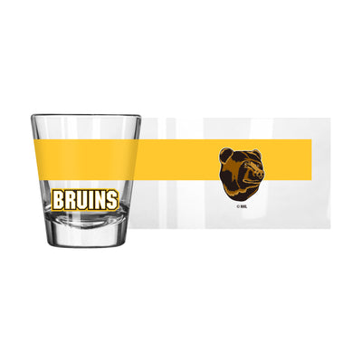 Boston Bruins Reverse Retro 2oz Colorblock Shot Glass