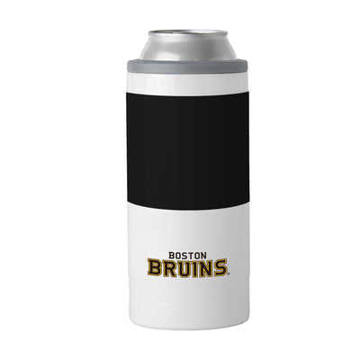 Boston Bruins Colorblock 12oz Slim Can Coolie