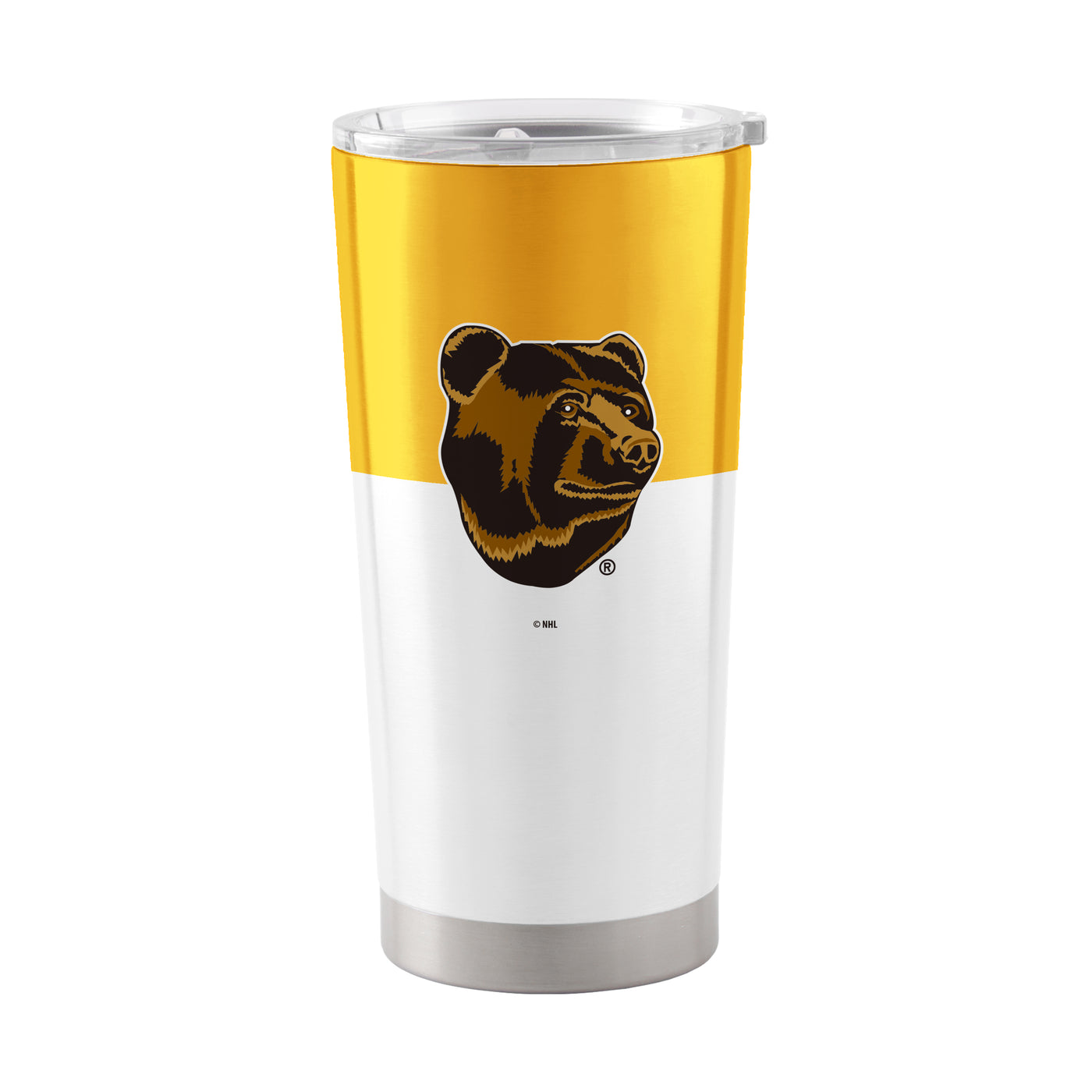 Boston Bruins Reverse Retro 20oz Colorblock Stainless Tumbler