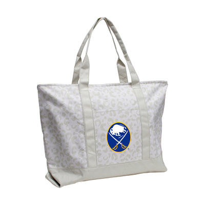 Buffalo Sabres Leopard Pattern Tote - Logo Brands