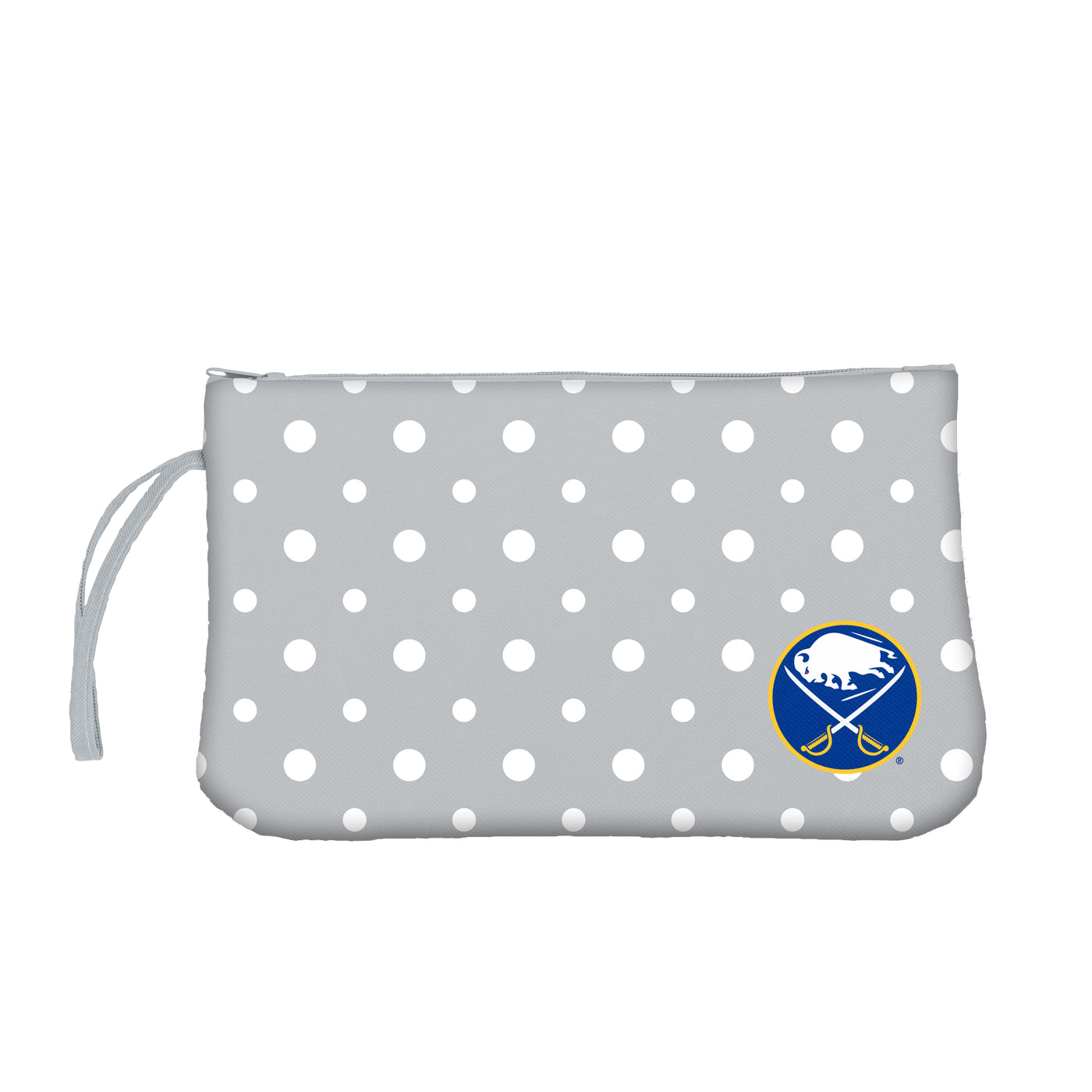 Buffalo Sabres Dot Wristlet