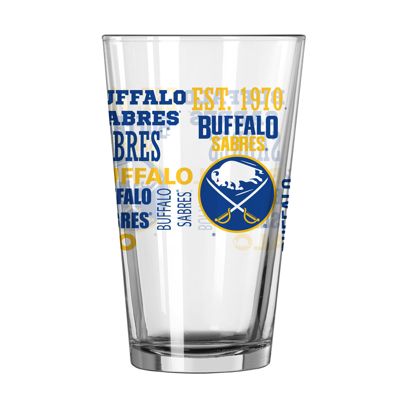 Buffalo Sabres 16oz Spirit Pint Glass
