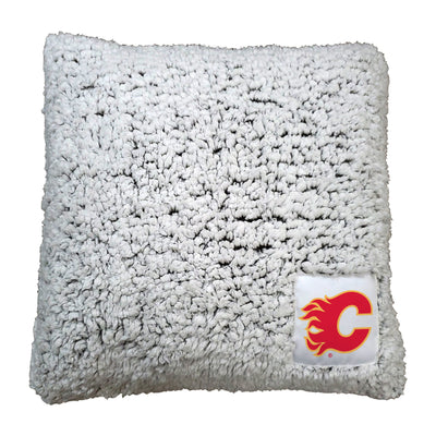 Calgary Flames Frosty Throw Pillow - Logo Brands