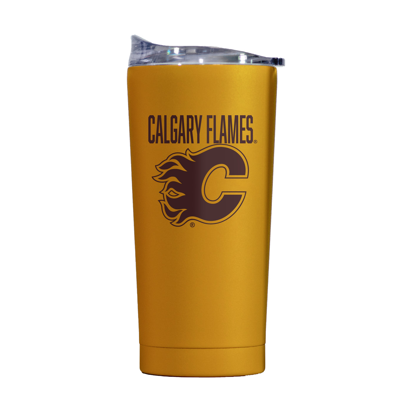 Calgary Flames 20oz Huddle Powder Coat Tumbler - Logo Brands