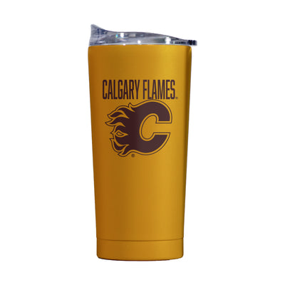 Calgary Flames 20oz Huddle Powder Coat Tumbler - Logo Brands