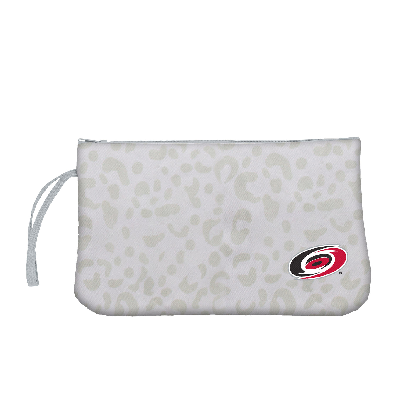 Carolina Hurricanes Leopard Print Wristlet