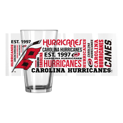 Carolina Hurricanes 16oz Spirit Pint Glass