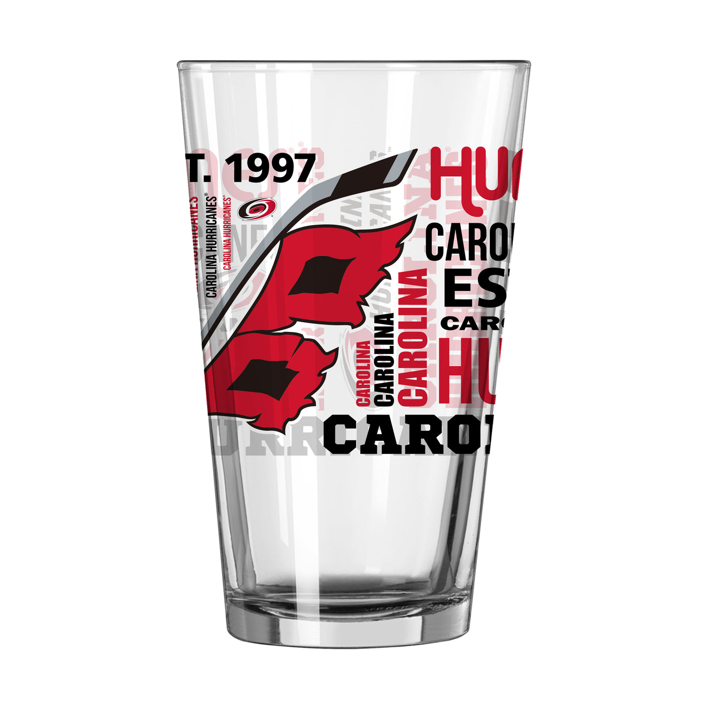 Carolina Hurricanes 16oz Spirit Pint Glass