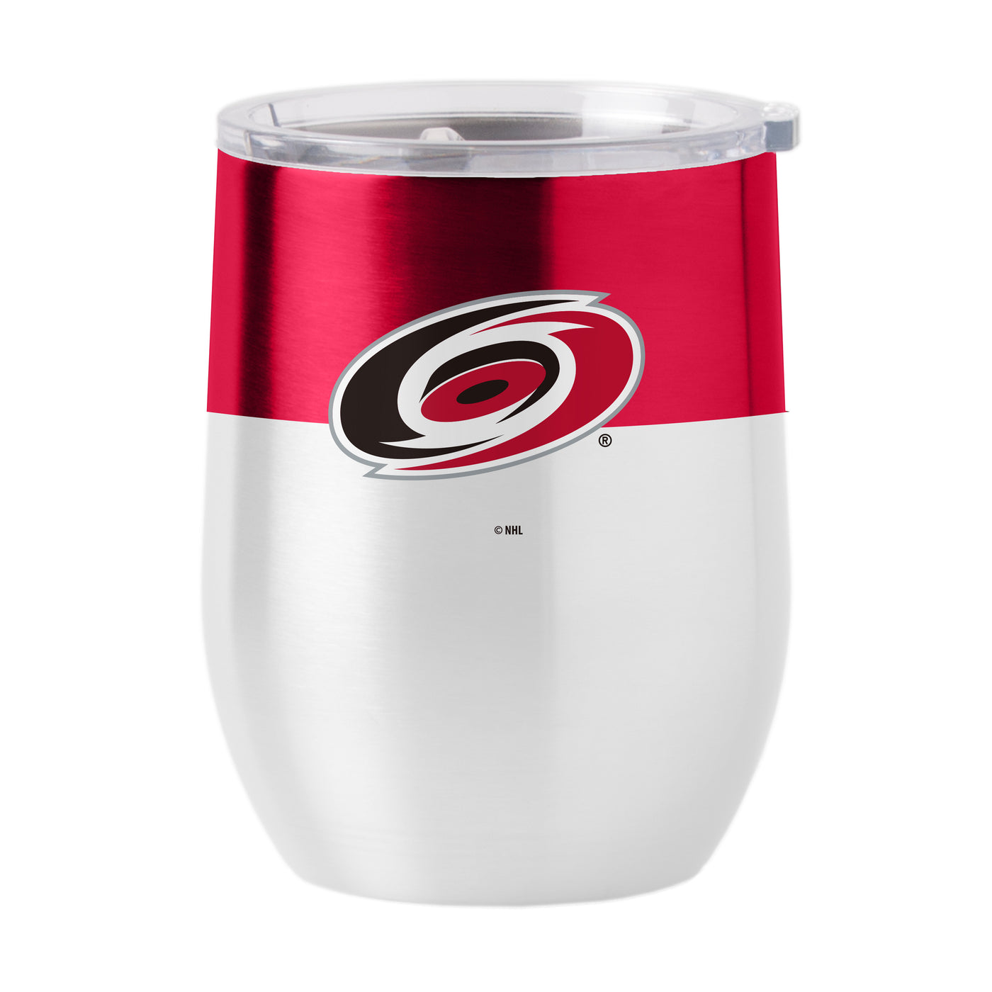 Carolina Hurricanes Color Block 16 oz Stainless Curved Beverage