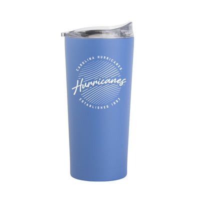 Carolina Hurricanes 20oz Retro Script Arctic Powder Coat Tumbler