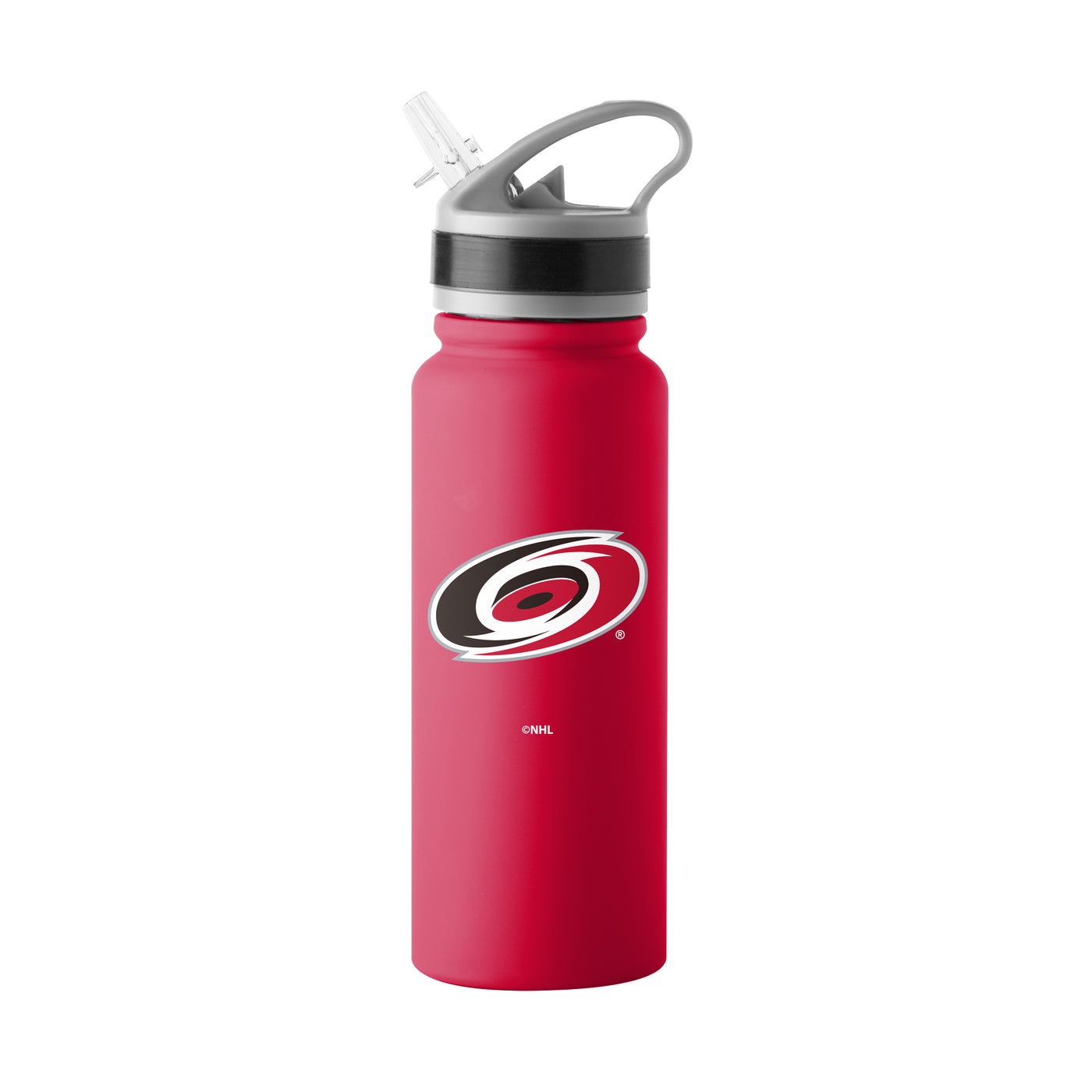 Carolina Hurricanes Logo 25oz Stainless Single Wall Flip Top Bottle