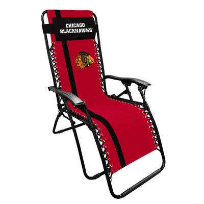 Chicago Blackhawks Zero Gravity Lounger - Logo Brands