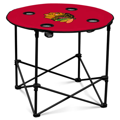 Chicago Blackhawks Round Table - Logo Brands