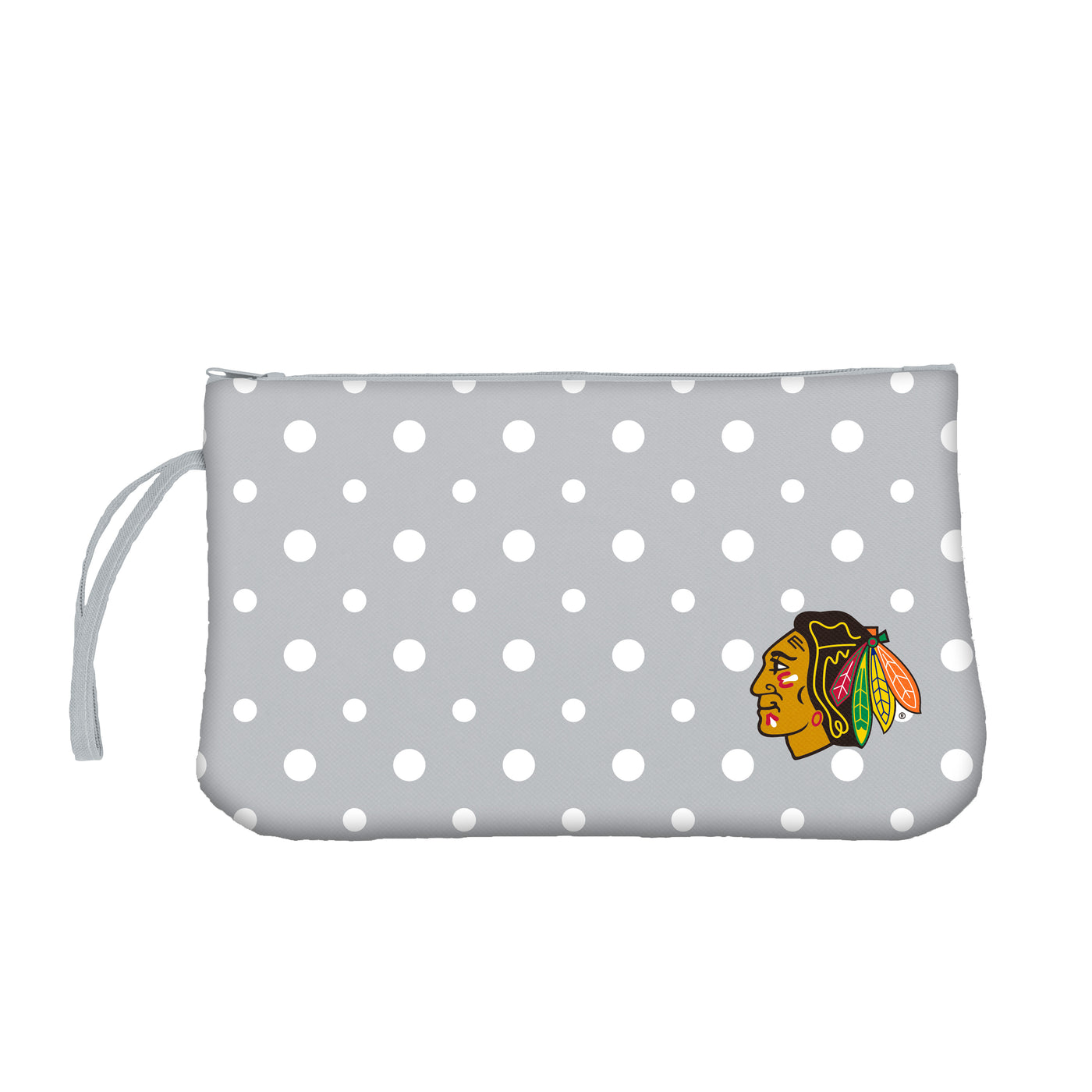 Chicago Blackhawks Dot Wristlet
