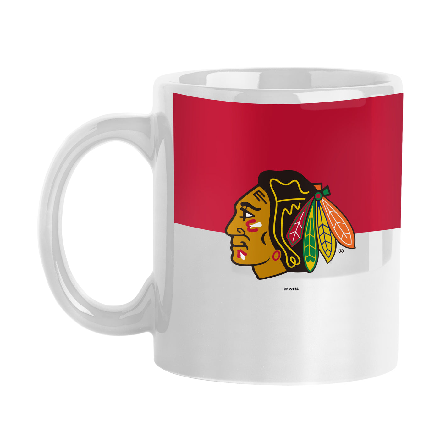 Chicago Blackhawks 11oz Colorblock Sublimated Mug