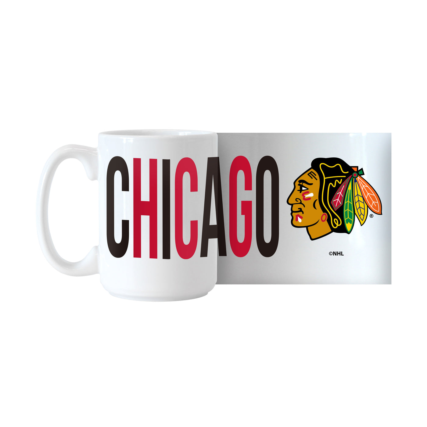 Chicago Blackhawks 15oz Overtime Sublimated Mug