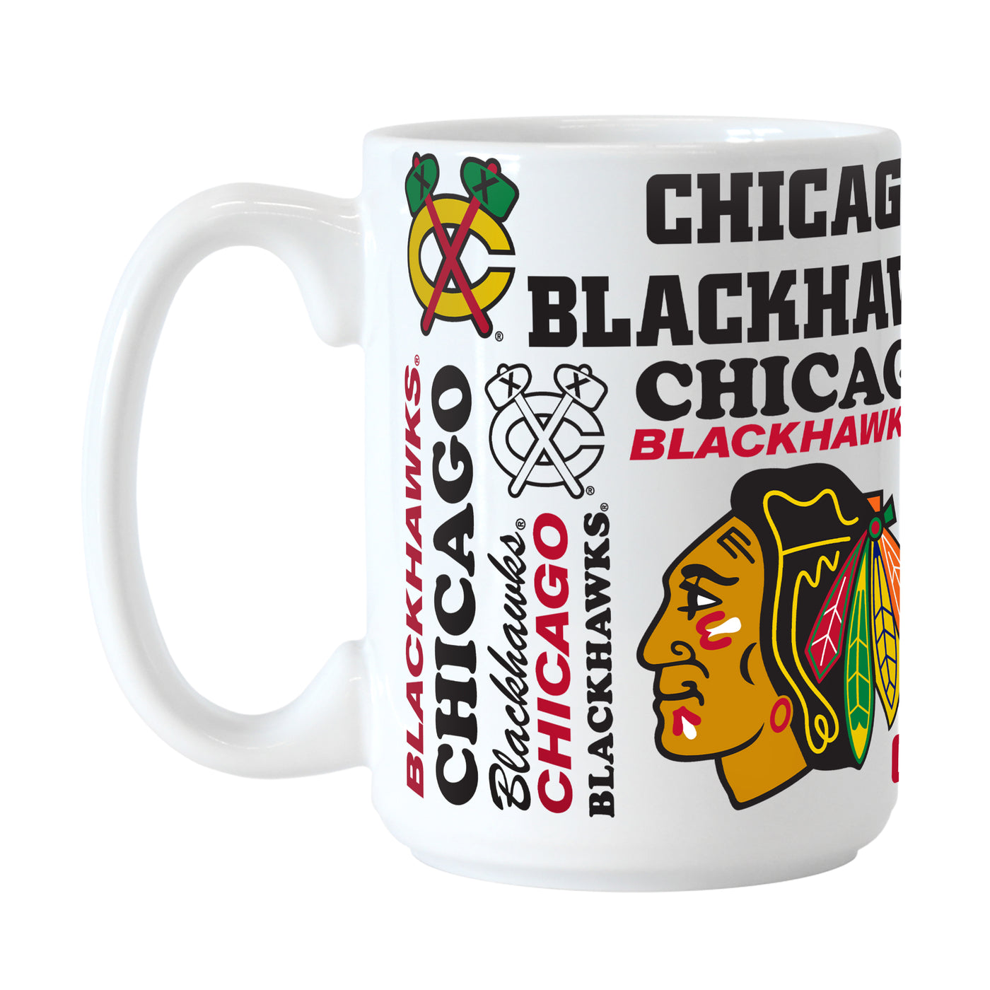 Chicago Blackhawks 15oz Spirit Sublimated Mug