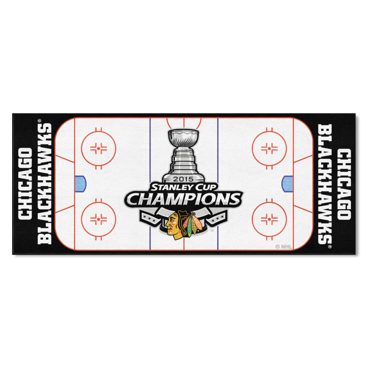 Chicago Blackhawks Stanley Cup FOOTRUN