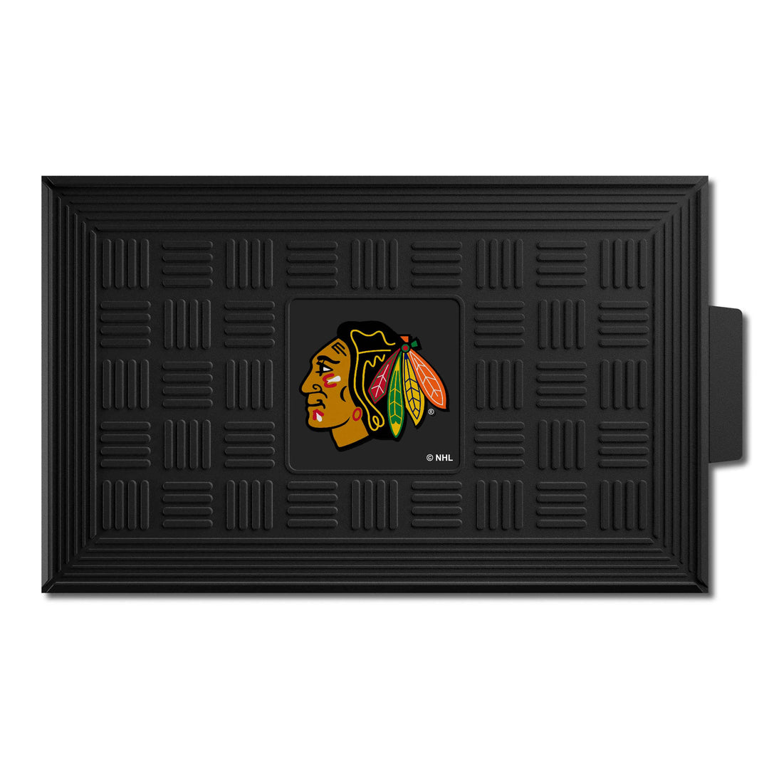 【激レア】USA製 NHL シカゴ・ブラックホークス ラグマット タペストリー Chicago Blackhawks | Logo Brands