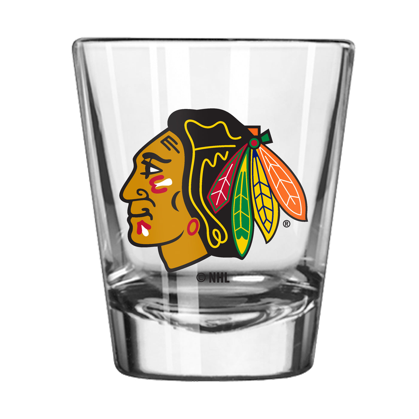 Chicago Blackhawks 2oz Swagger Shot Glass