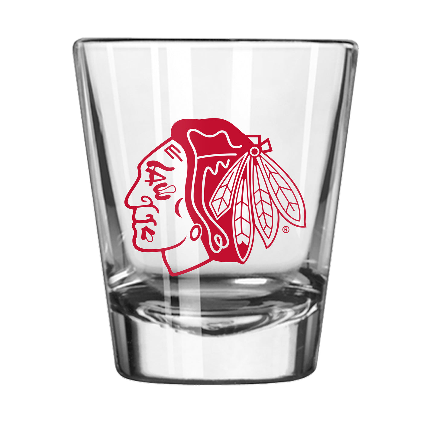 Chicago Blackhawks Black 2oz Gameday Shot Glass