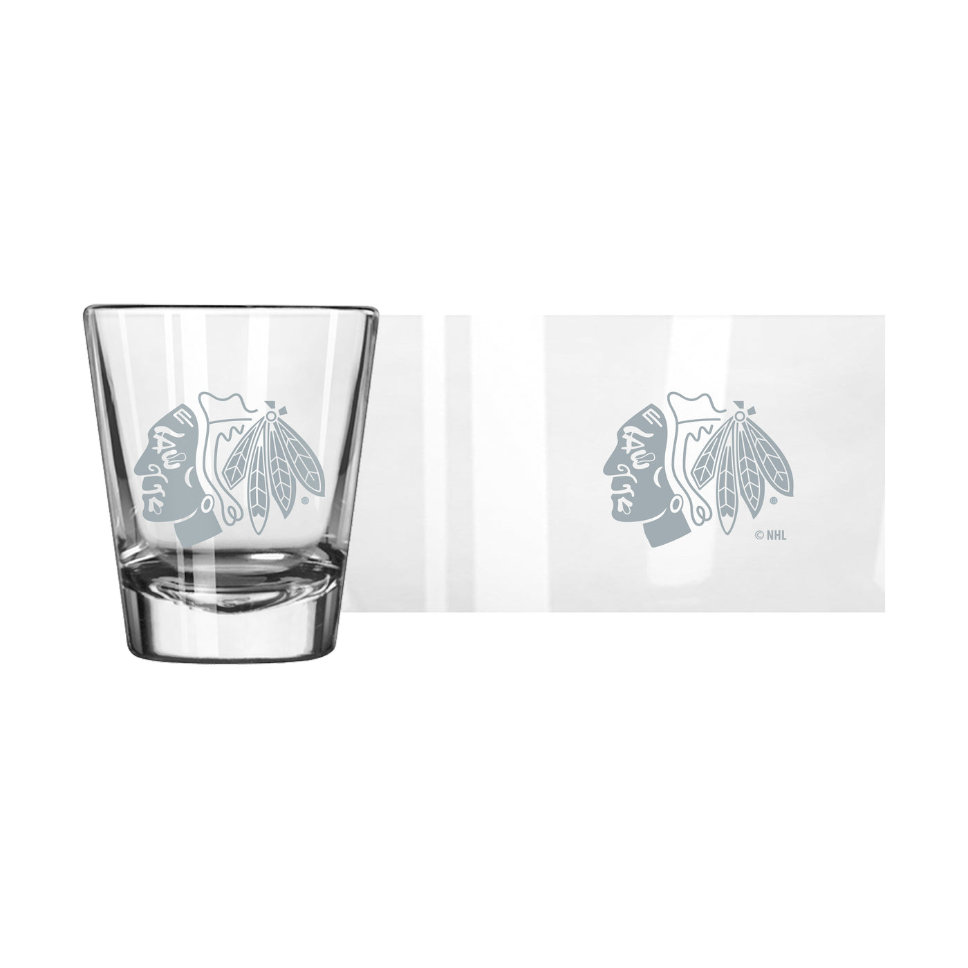 Chicago Blackhawks 2oz Frost Shot Glass