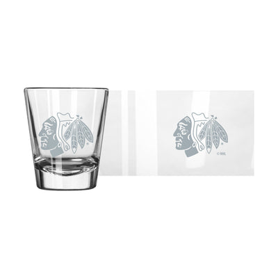 Chicago Blackhawks 2oz Frost Shot Glass