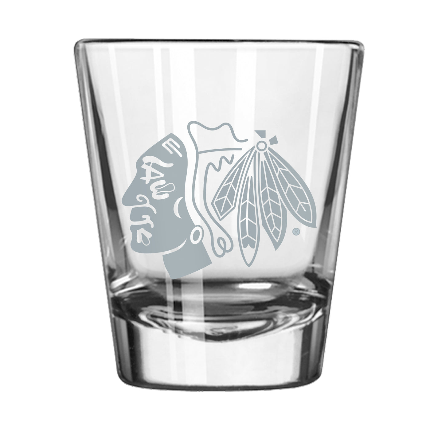 Chicago Blackhawks 2oz Frost Shot Glass