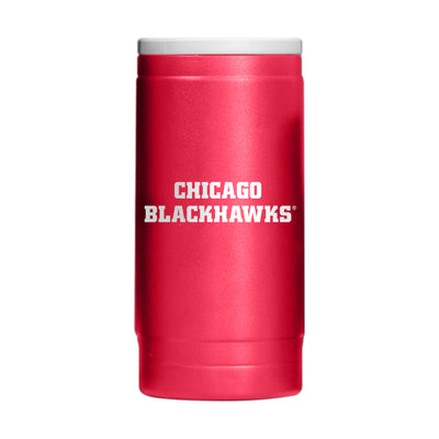 Chicago Blackhawks 12oz Flipside Powder Coat Slim Can Coolie - Logo Brands