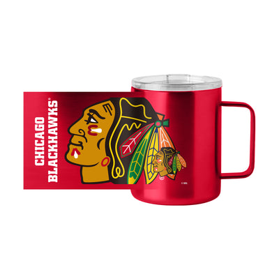 Chicago Blackhawks 15oz Hype Stainless Steel Mug