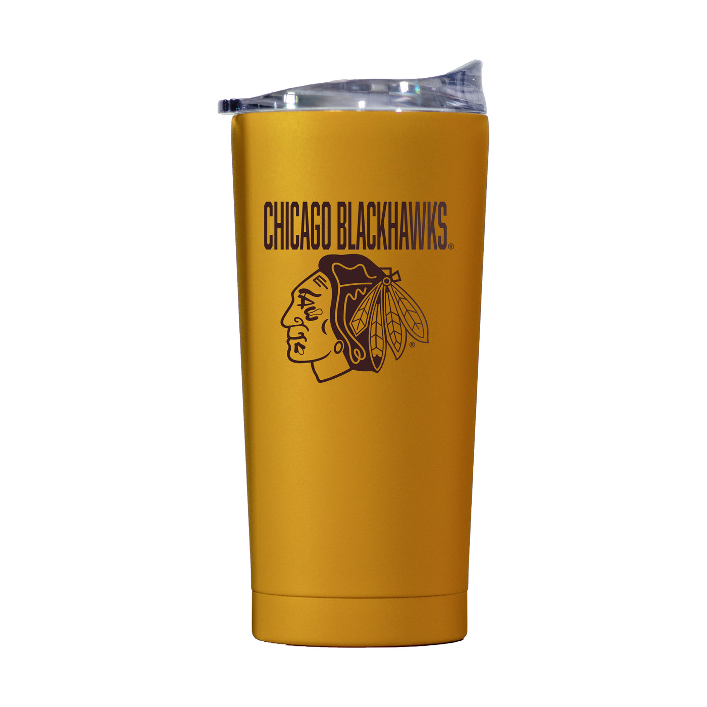 Chicago Blackhawks 20oz Huddle Powder Coat Tumbler - Logo Brands