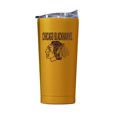 Chicago Blackhawks 20oz Huddle Powder Coat Tumbler - Logo Brands