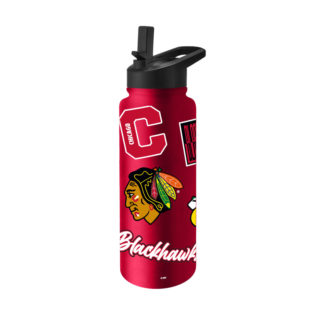 Gants Chicago Blackhawks Forever Collectibles - Couleurs équipe - Taille Unique
