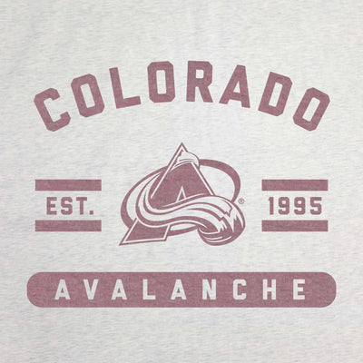 Colorado Avalanche Oatmeal Sweatshirt Blanket