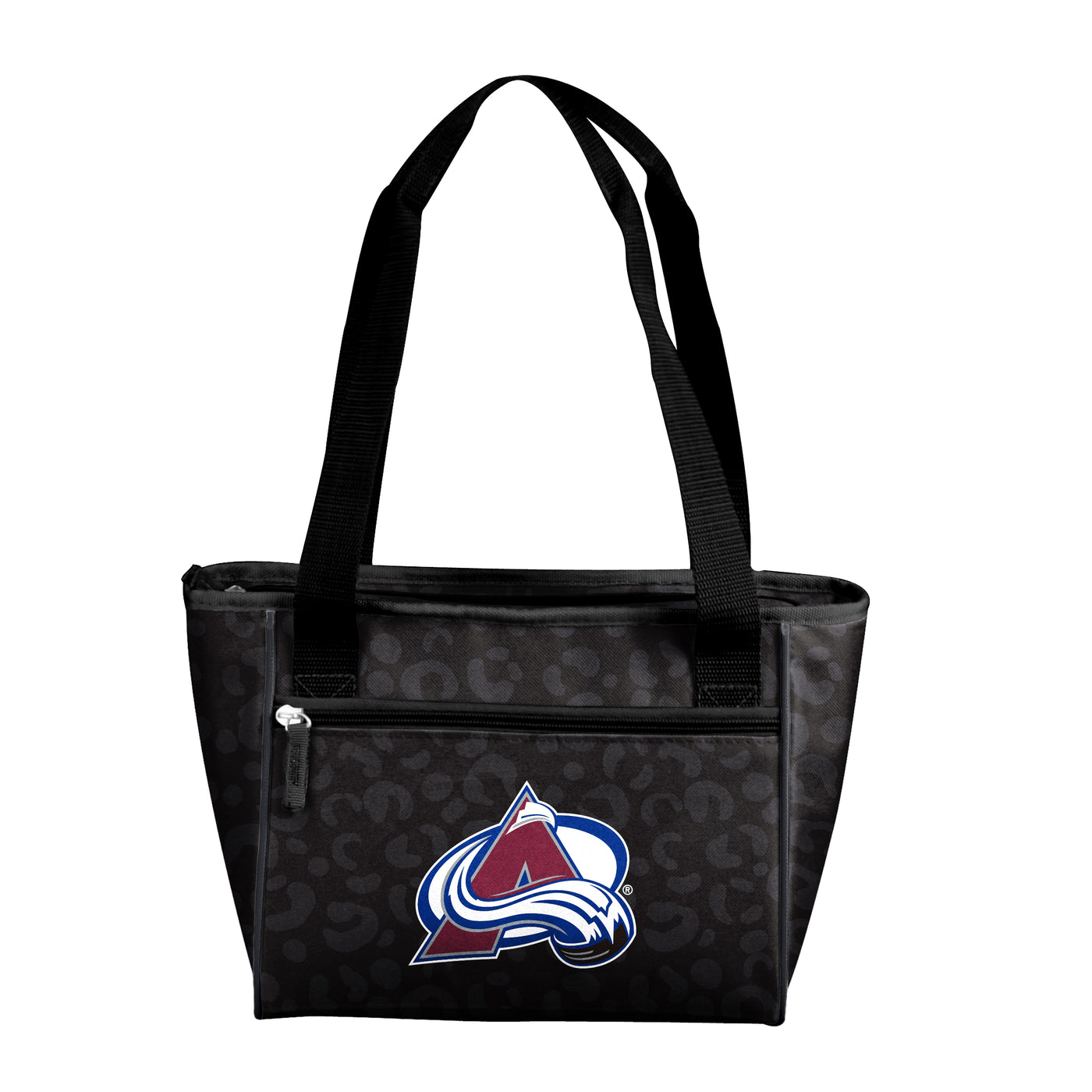 Colorado Avalanche Leopard Print 16 Can Cooler Tote