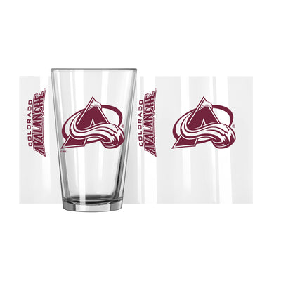 Colorado Avalanche 16oz Gameday Pint Glass