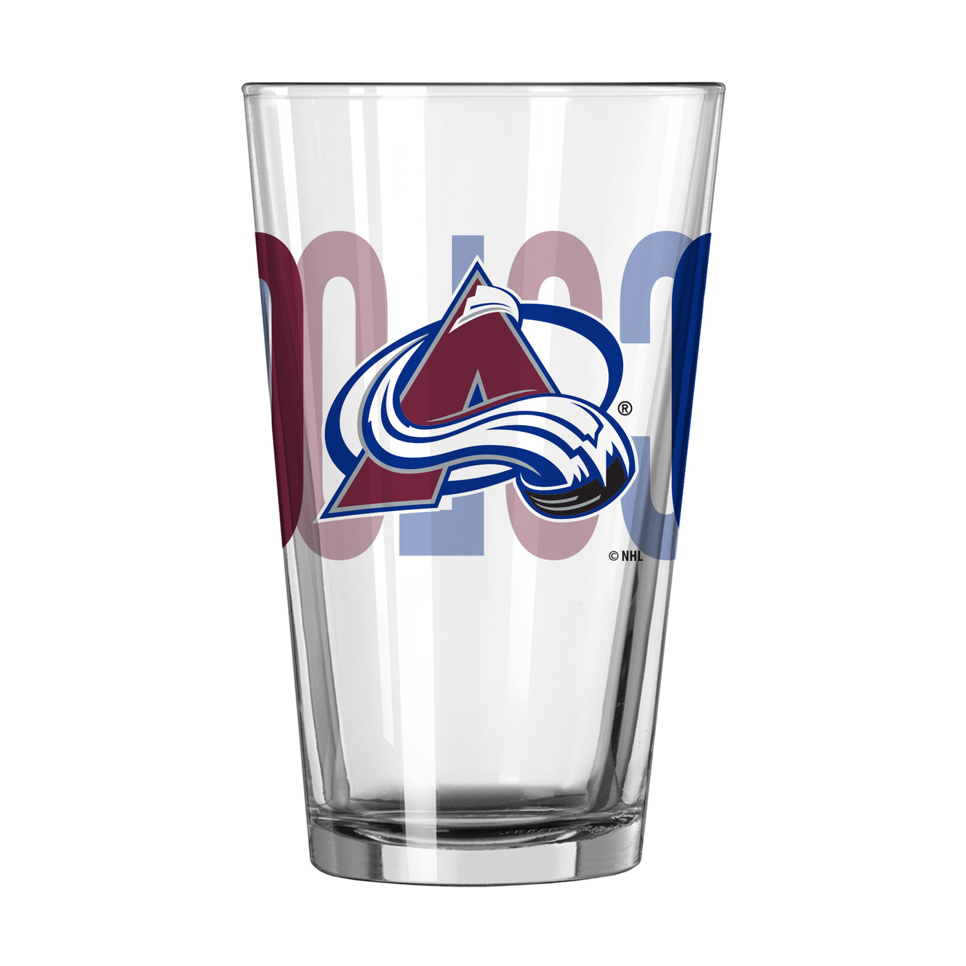 Colorado Avalanche 16oz Overtime Pint Glass