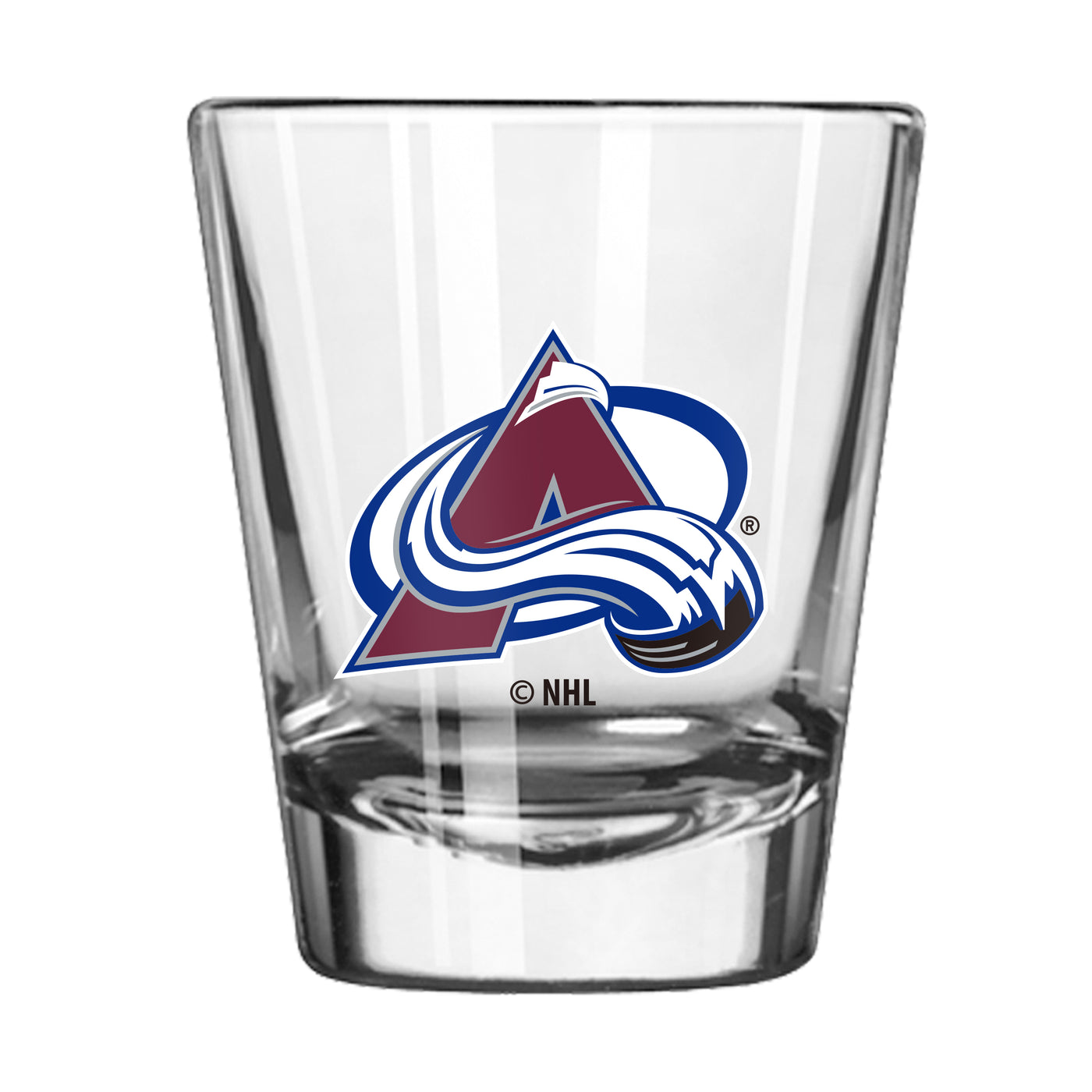 Colorado Avalanche 2oz Swagger Shot Glass