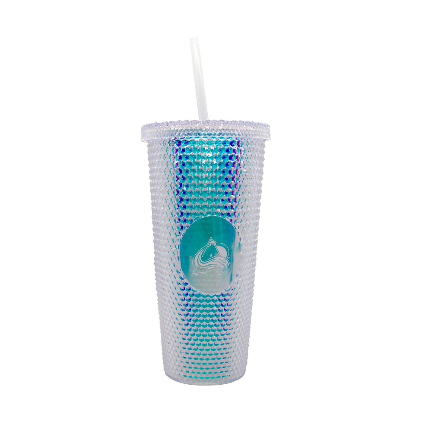 Colorado Avalanche 24oz Iridescent Studded Tumbler