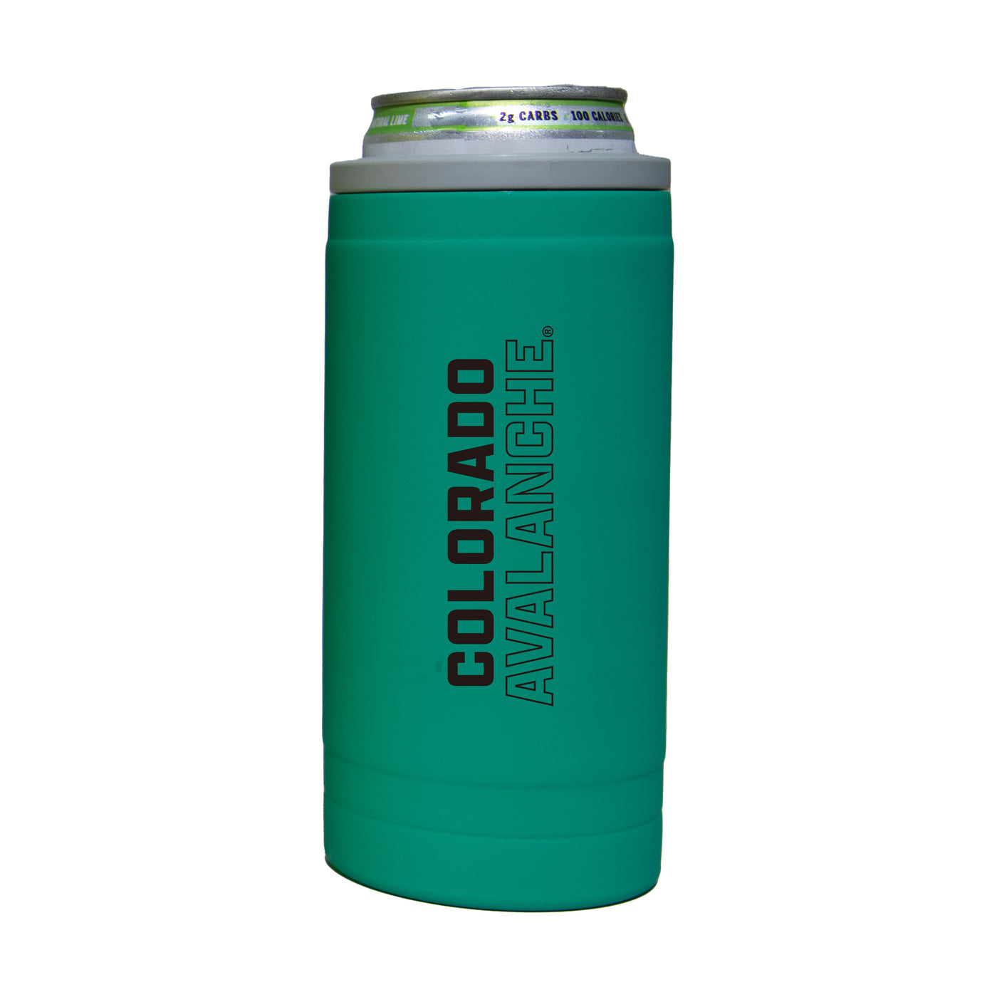 Colorado Avalanche 12oz Optic Stacked Soft Touch Slim Coolie