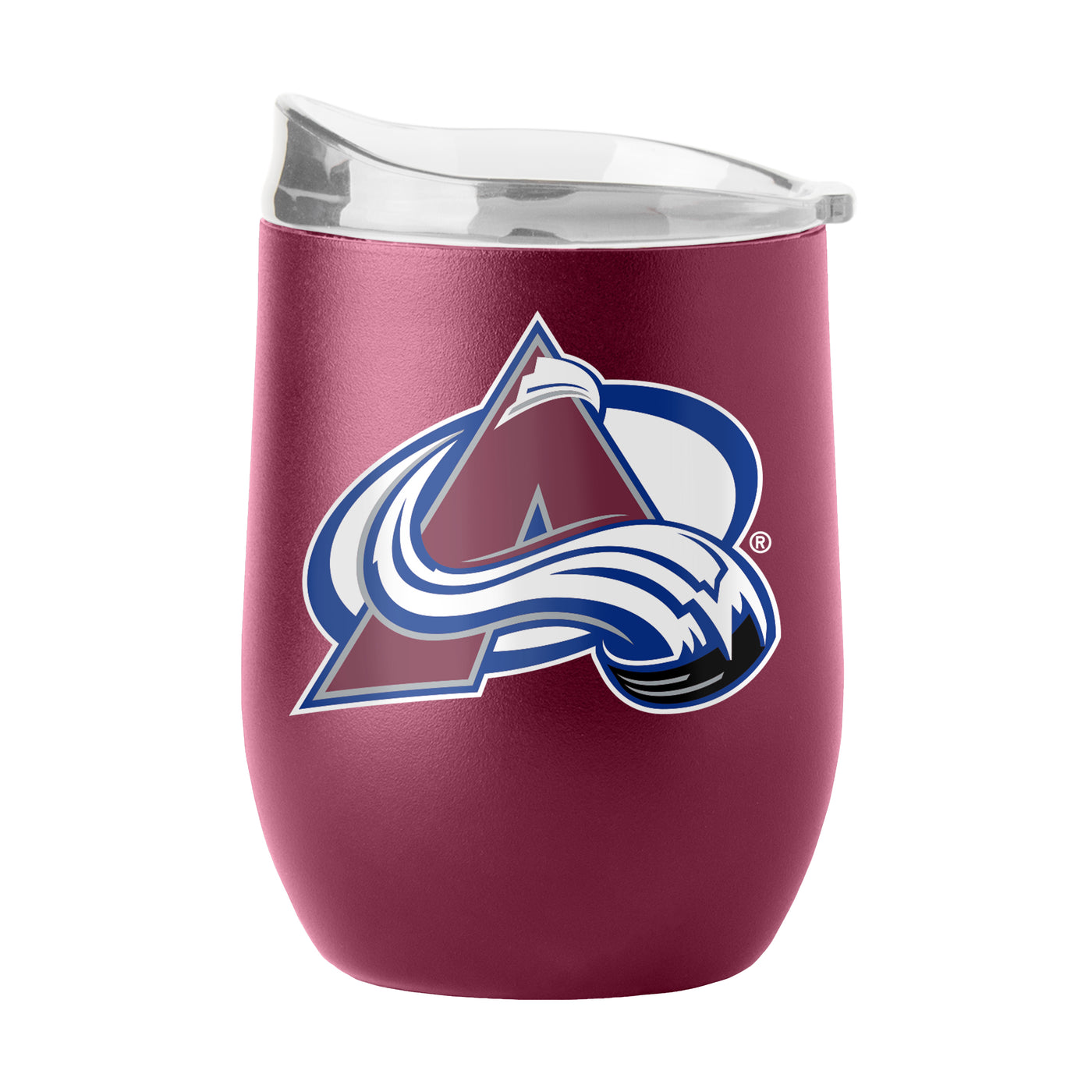 Colorado Avalanche 16oz Flipside Powder Coat Curved Bev