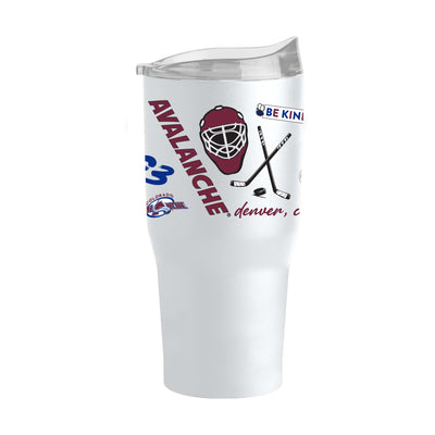 Colorado Avalanche 30oz Native Powder Coat Tumbler