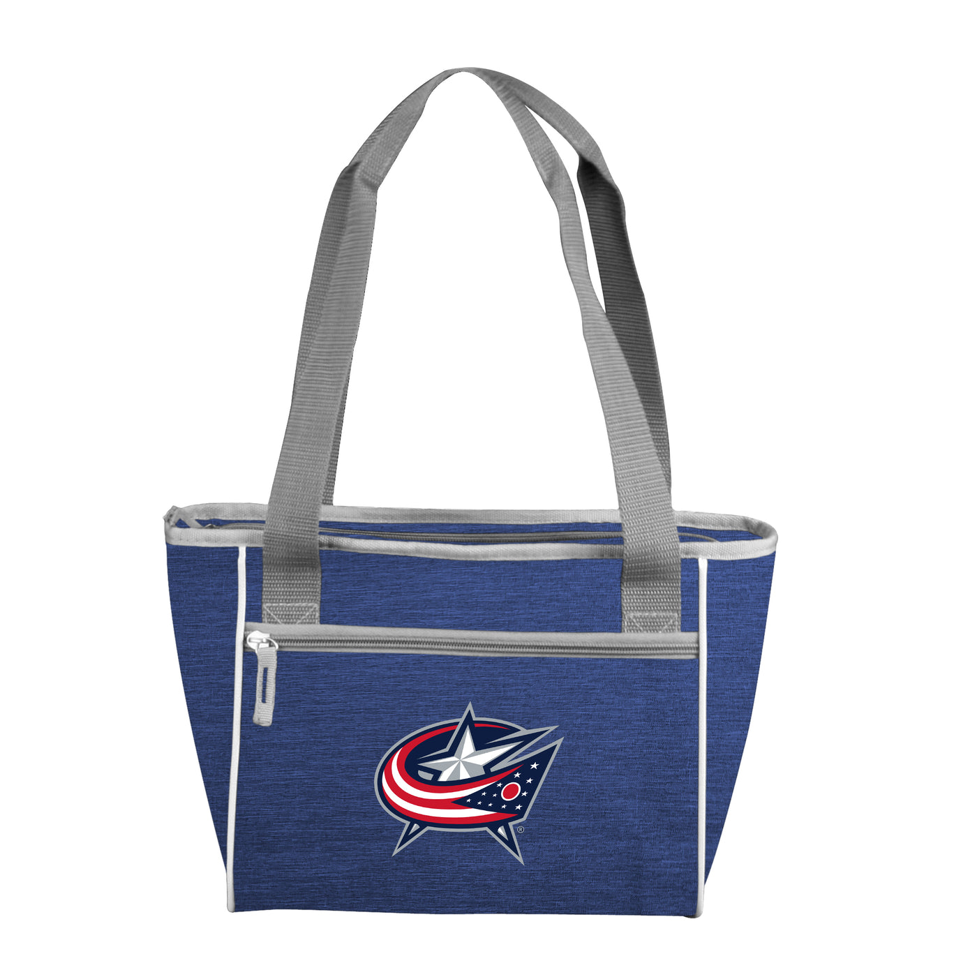 Columbus Blue Jackets Crosshatch 16 Can Cooler Tote
