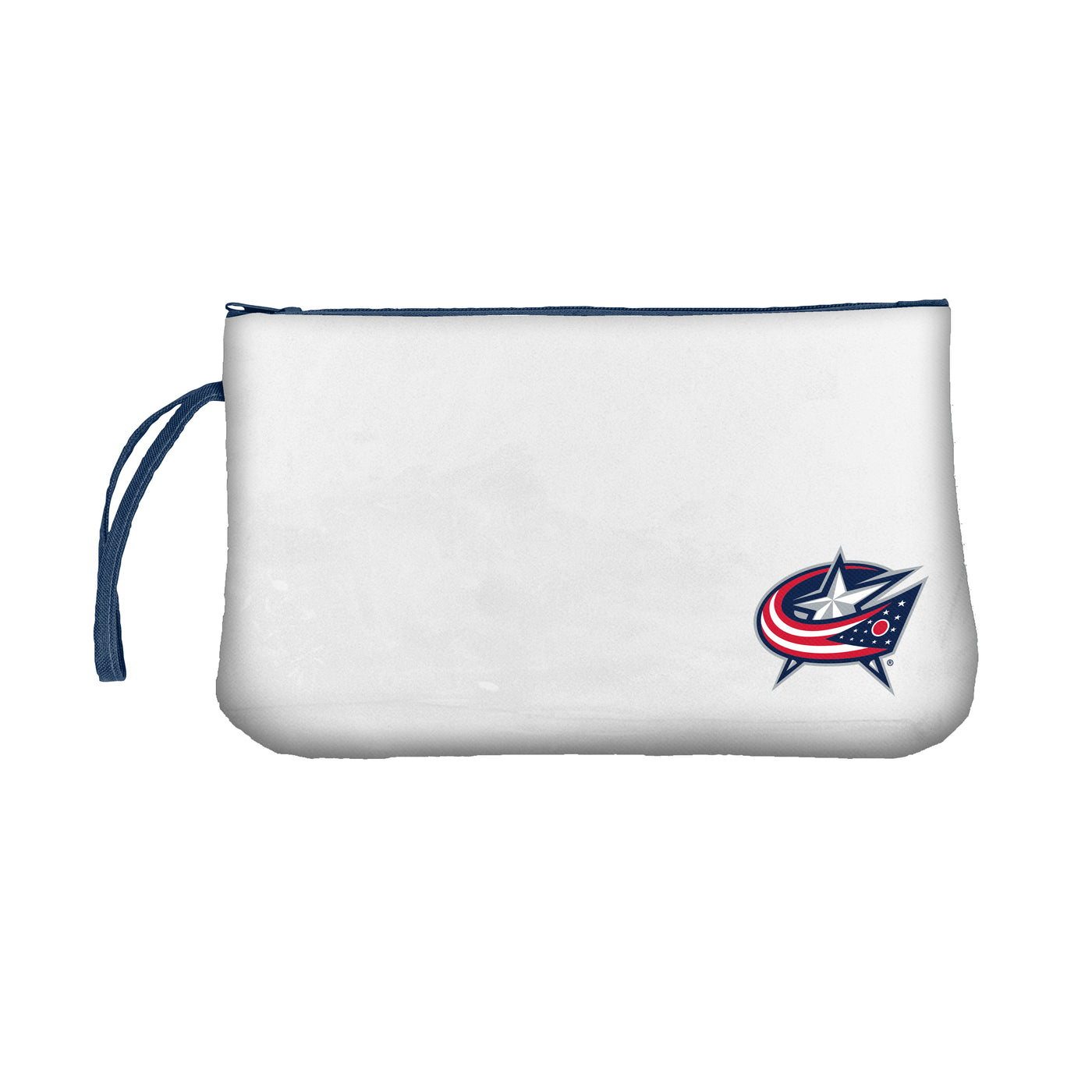 Columbus Blue Jackets Clear Wristlet