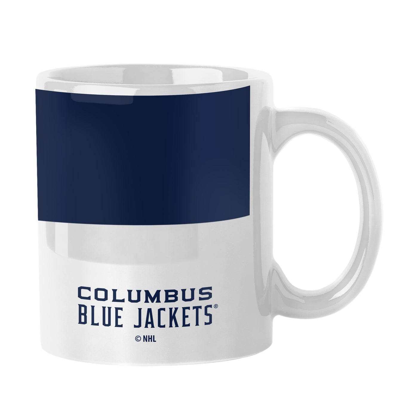 Columbus Blue Jackets 11oz Colorblock Sublimated Mug