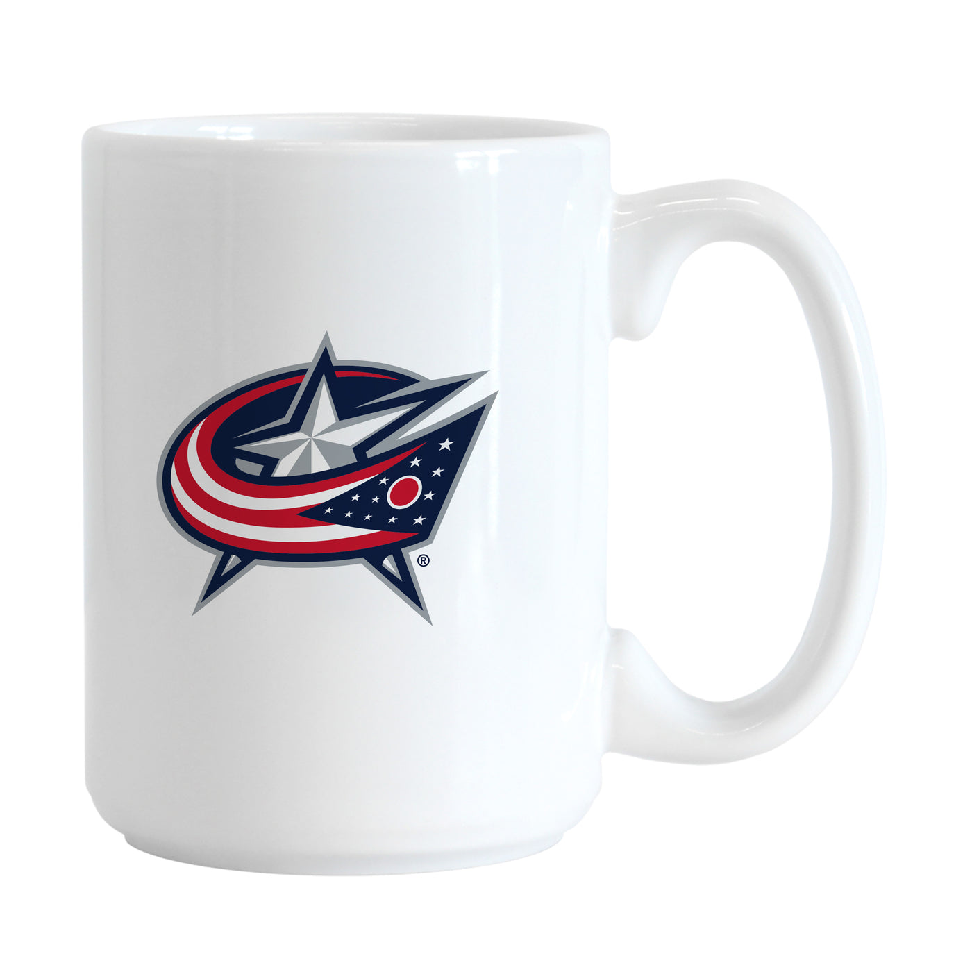 Columbus Blue Jackets 15oz Letterman Sublimated Mug