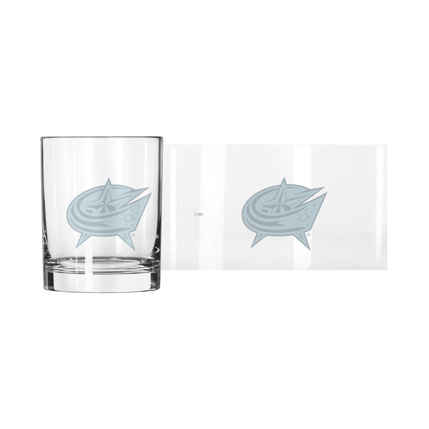 Columbus Blue Jackets 14oz Frost Rocks Glass